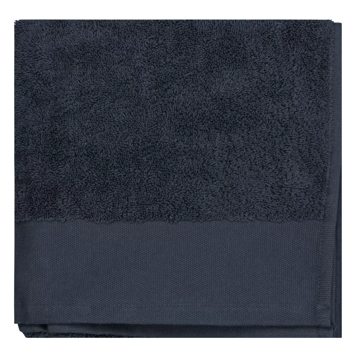 Biologische handdoek 100 x 50 cm Navy