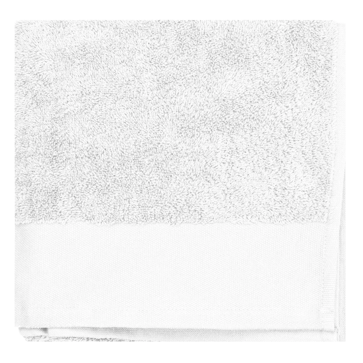 Biologische handdoek 100 x 50 cm White