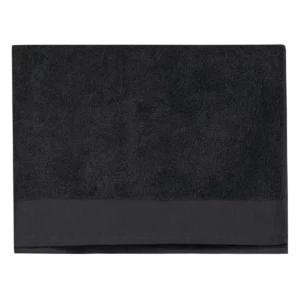 Biologische badhanddoek 150 x 100 cm Black