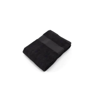 Dikke sponsen handdoek 140 x 70 cm Black