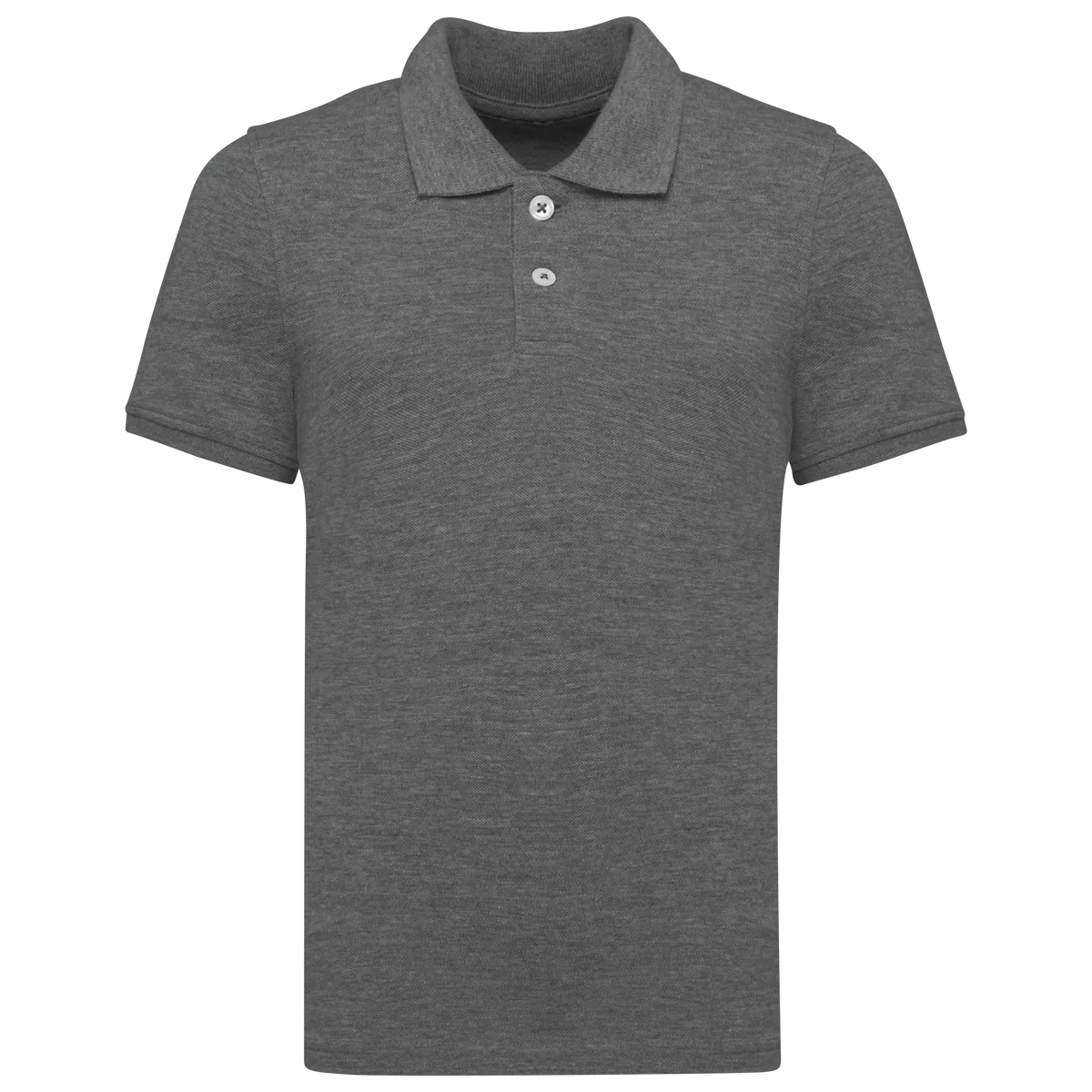 Bio180 piqué kinderpolo Grey Heather