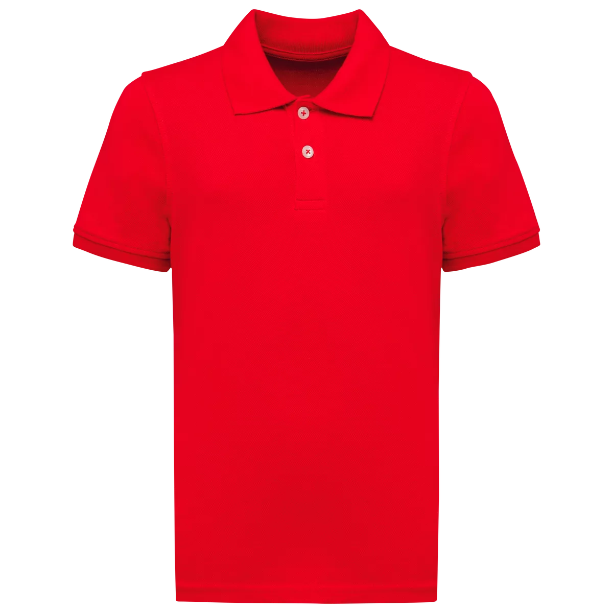 Bio180 piqué kinderpolo Red