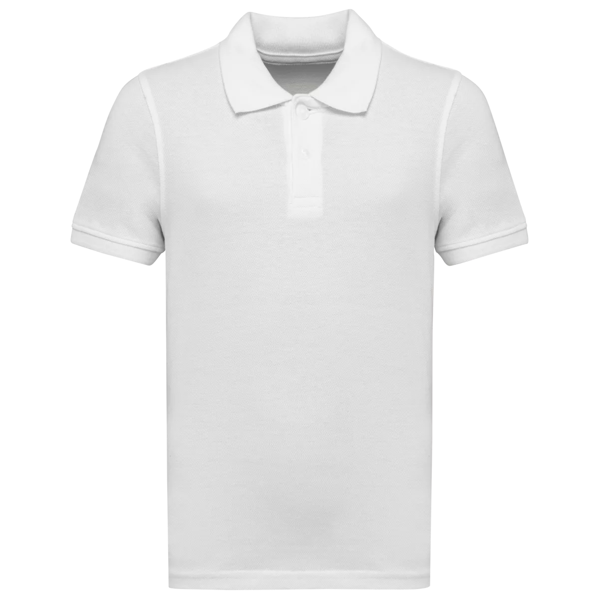 Bio180 piqué kinderpolo White