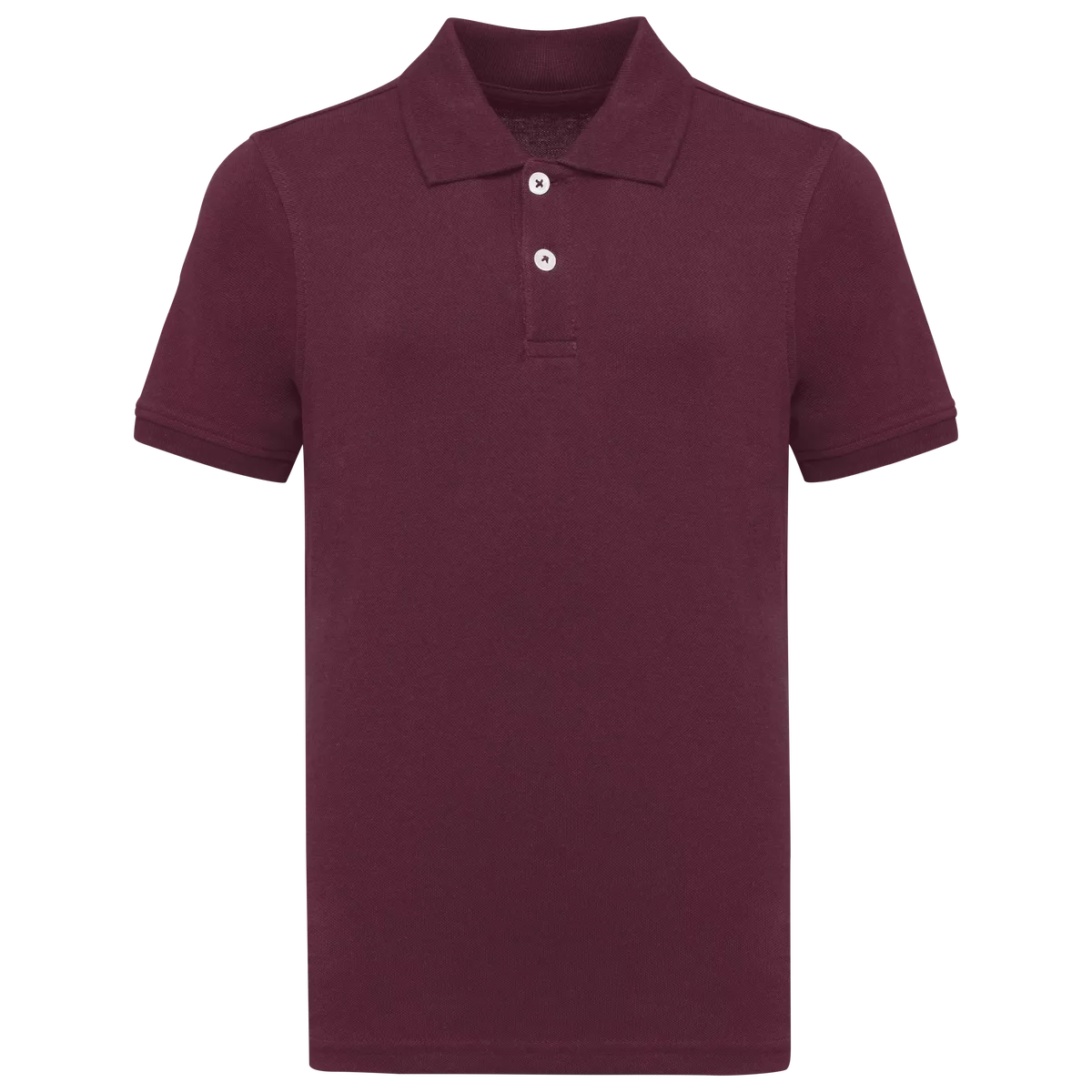 Bio180 piqué kinderpolo Wine