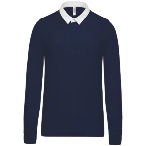 Navy / White