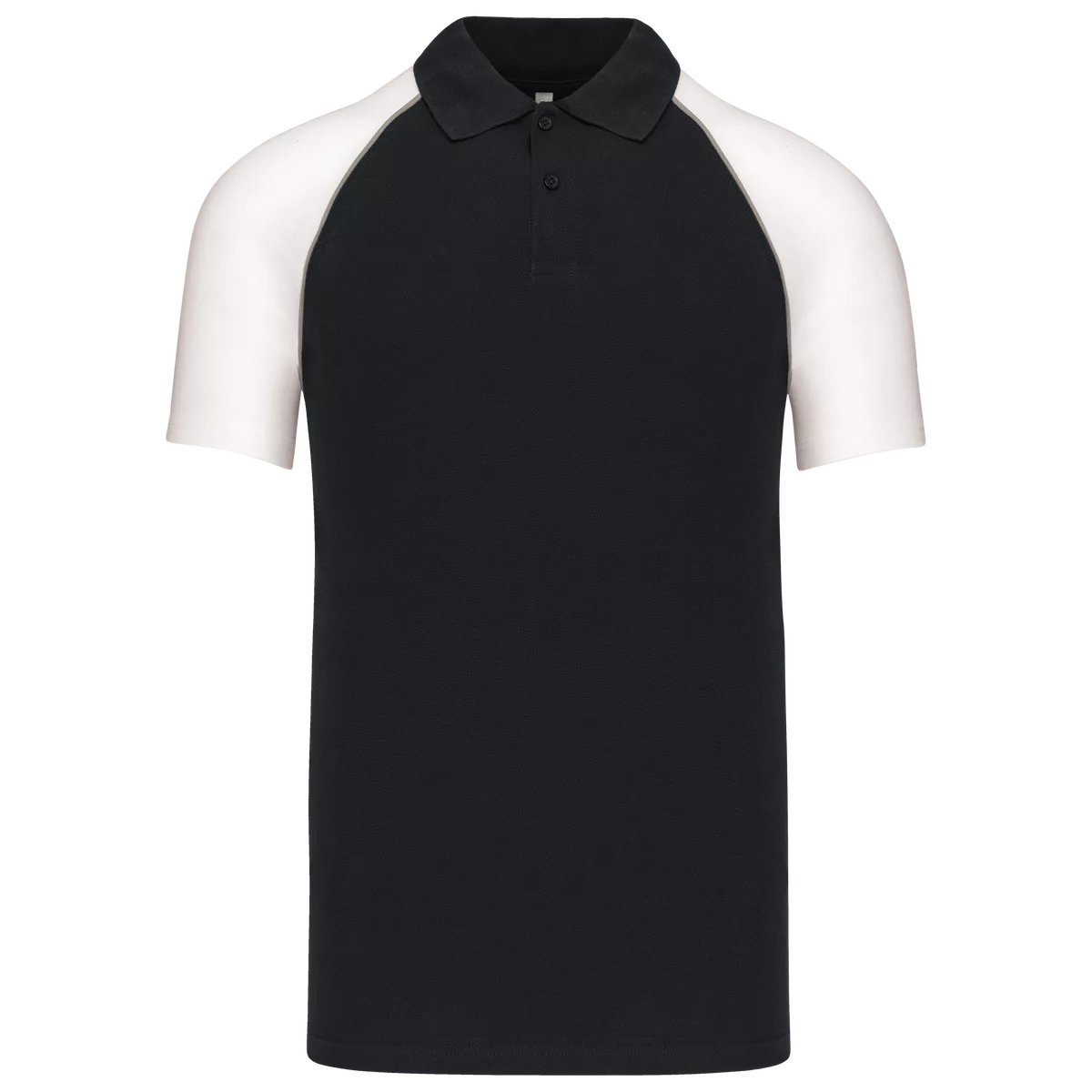 Polo baseball Black / White