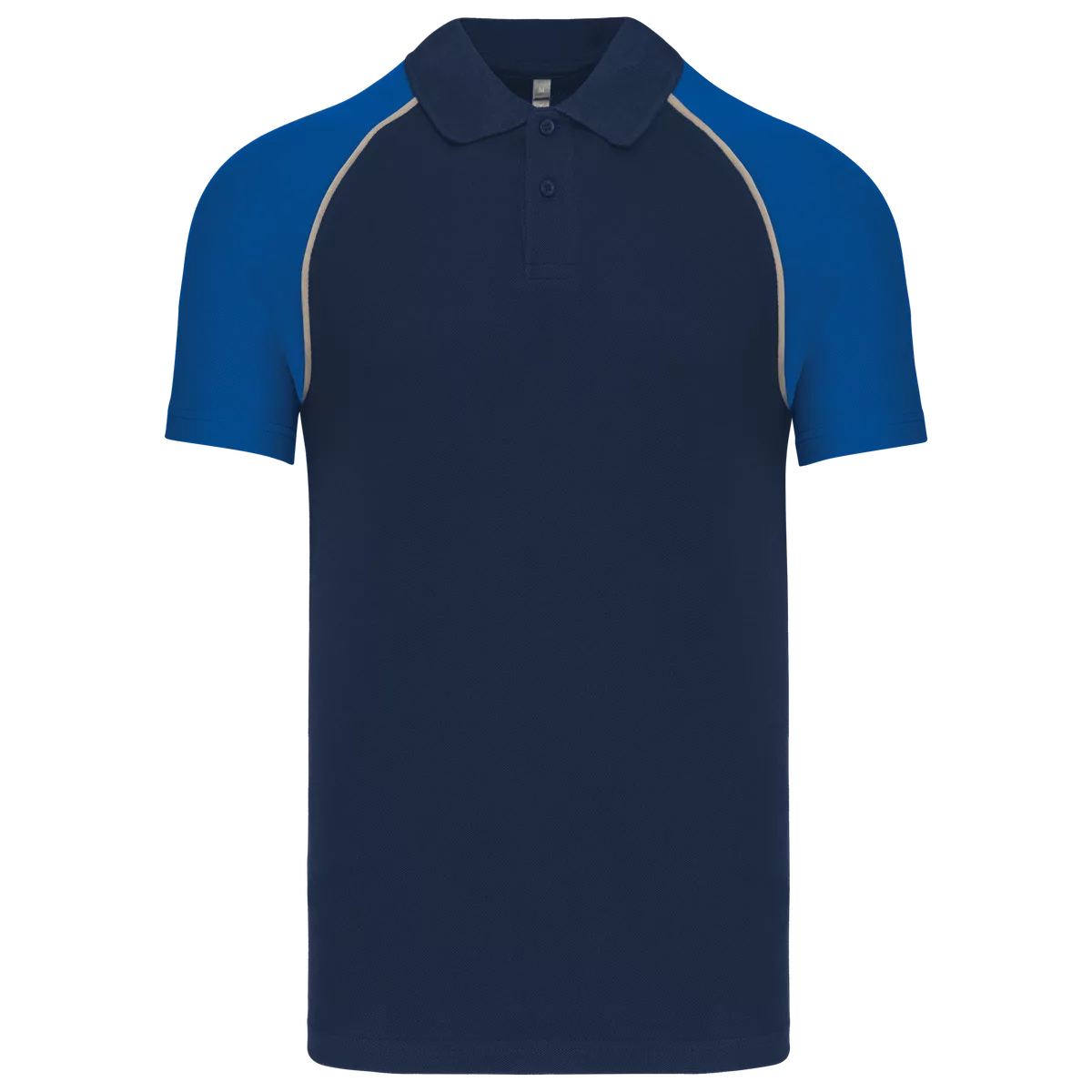 Polo baseball Navy / Royal Blue