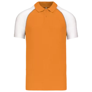 Orange / White