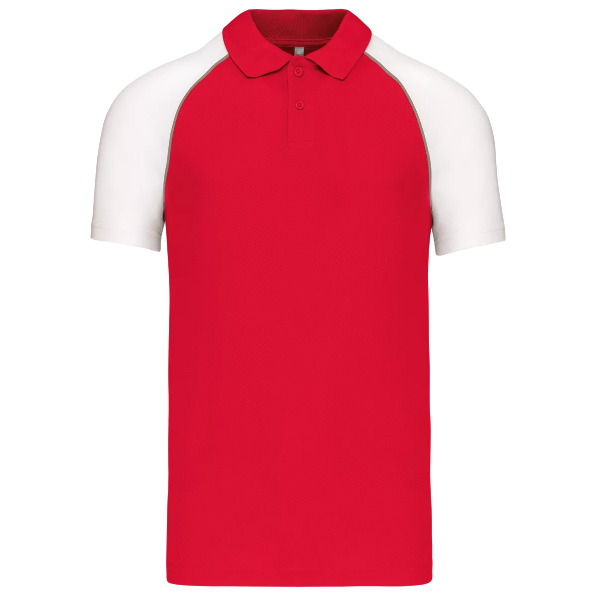 Polo baseball Red / White
