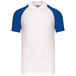 White / Royal Blue