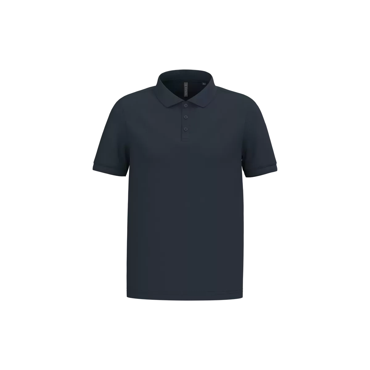 Piqué-herenpolo korte mouwen Navy