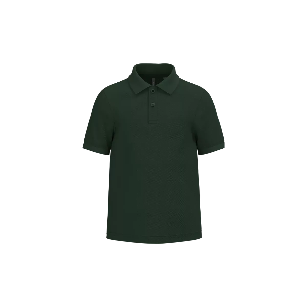 Kinderpolo met korte mouwen Forest Green