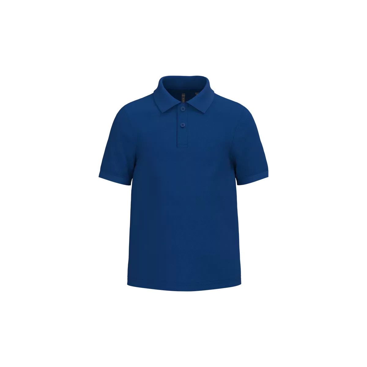 Kinderpolo met korte mouwen Royal Blue