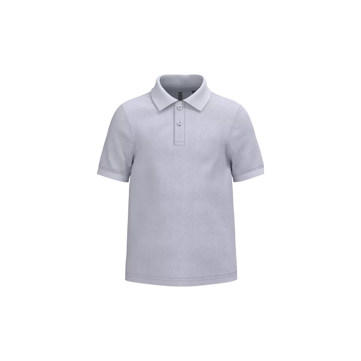 Kinderpolo met korte mouwen White