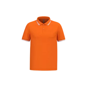 Orange / White