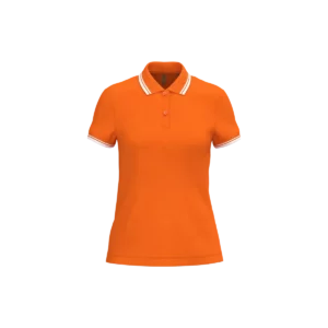 Orange / White