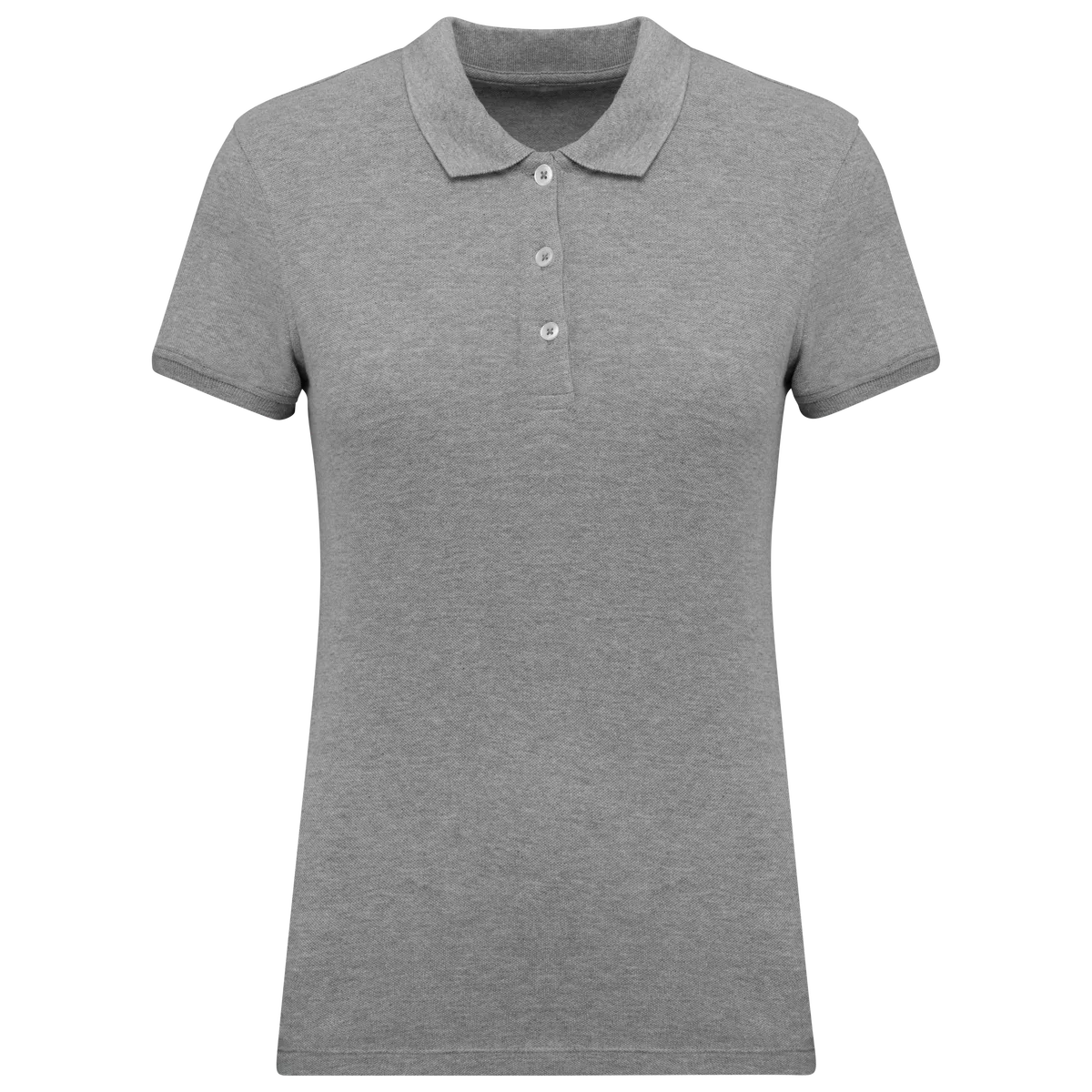 Piqué damespolo Oxford Grey