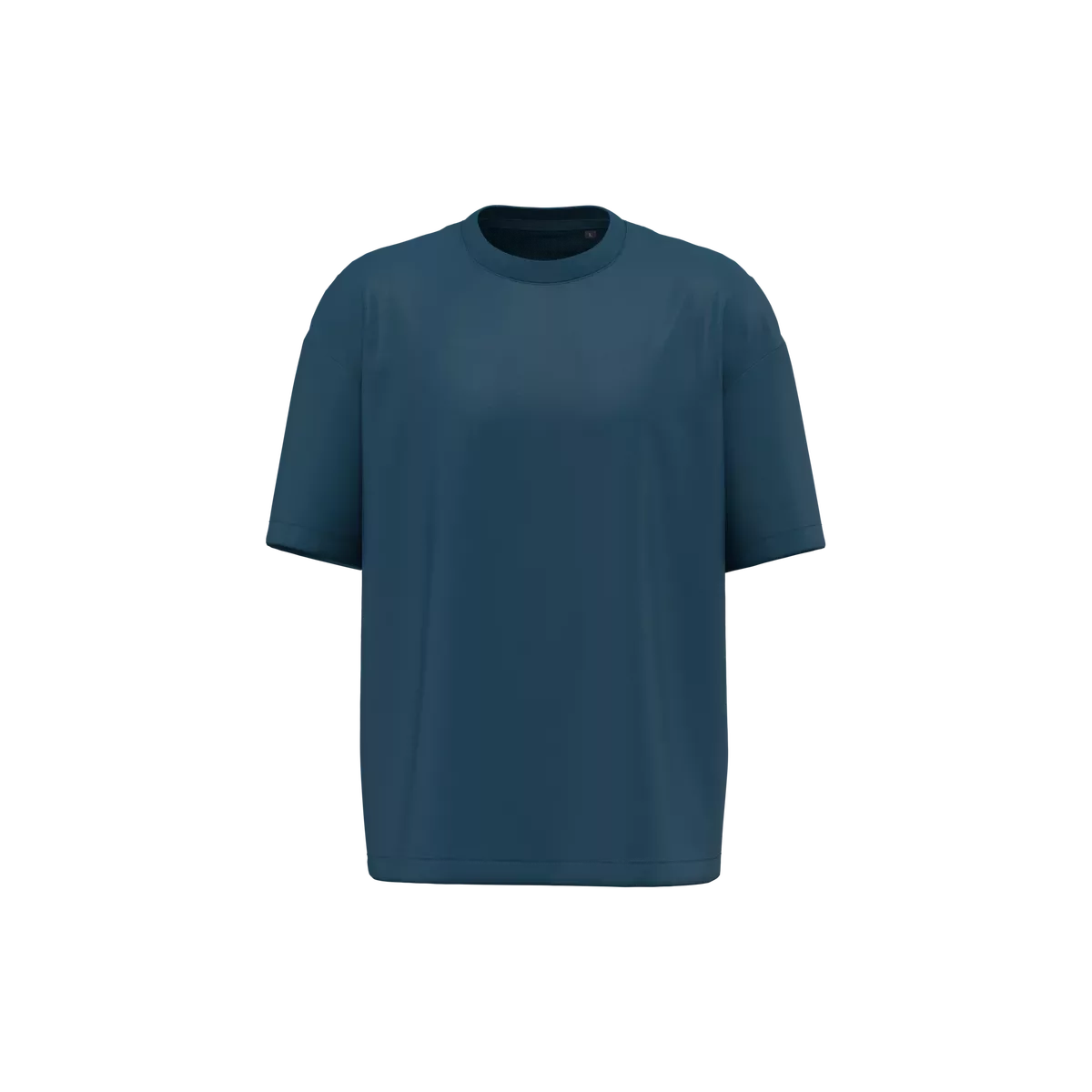 Oversized T-shirt korte mouwen uniseks Ink Blue