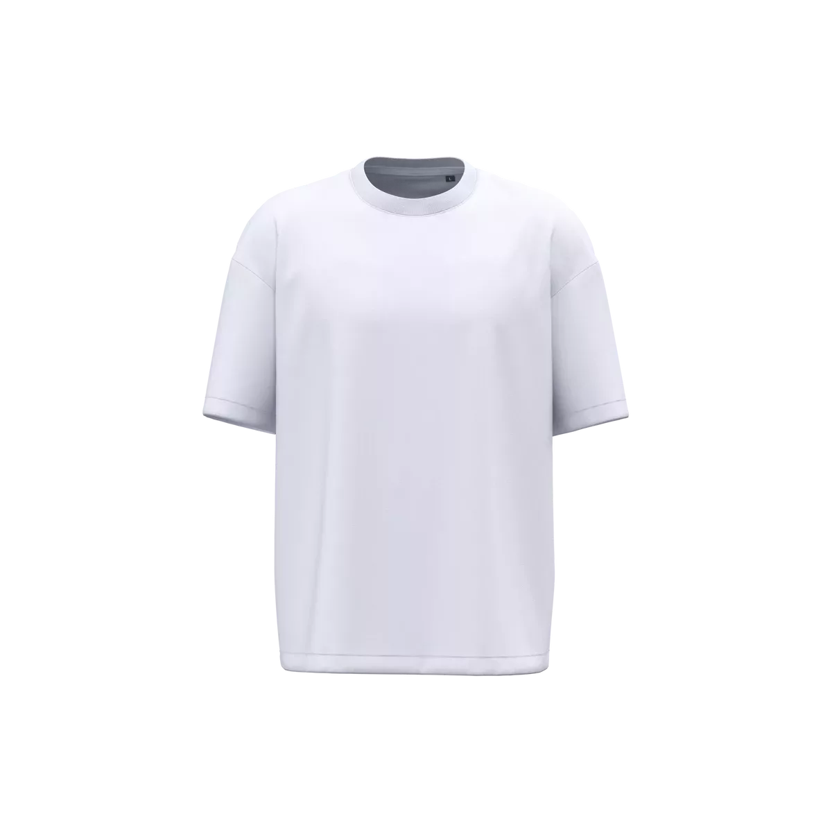 Oversized T-shirt korte mouwen uniseks White