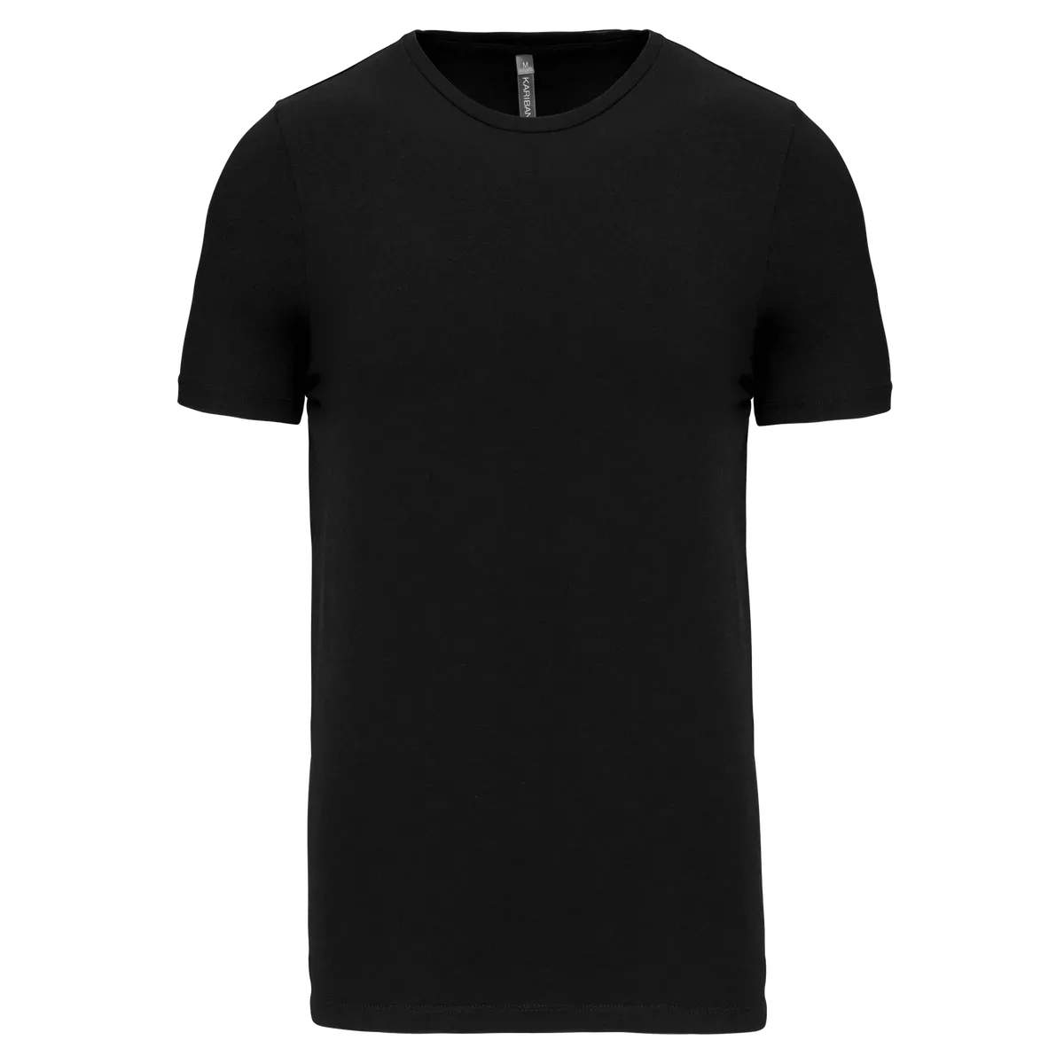 T-shirt ronde hals korte mouwen Black