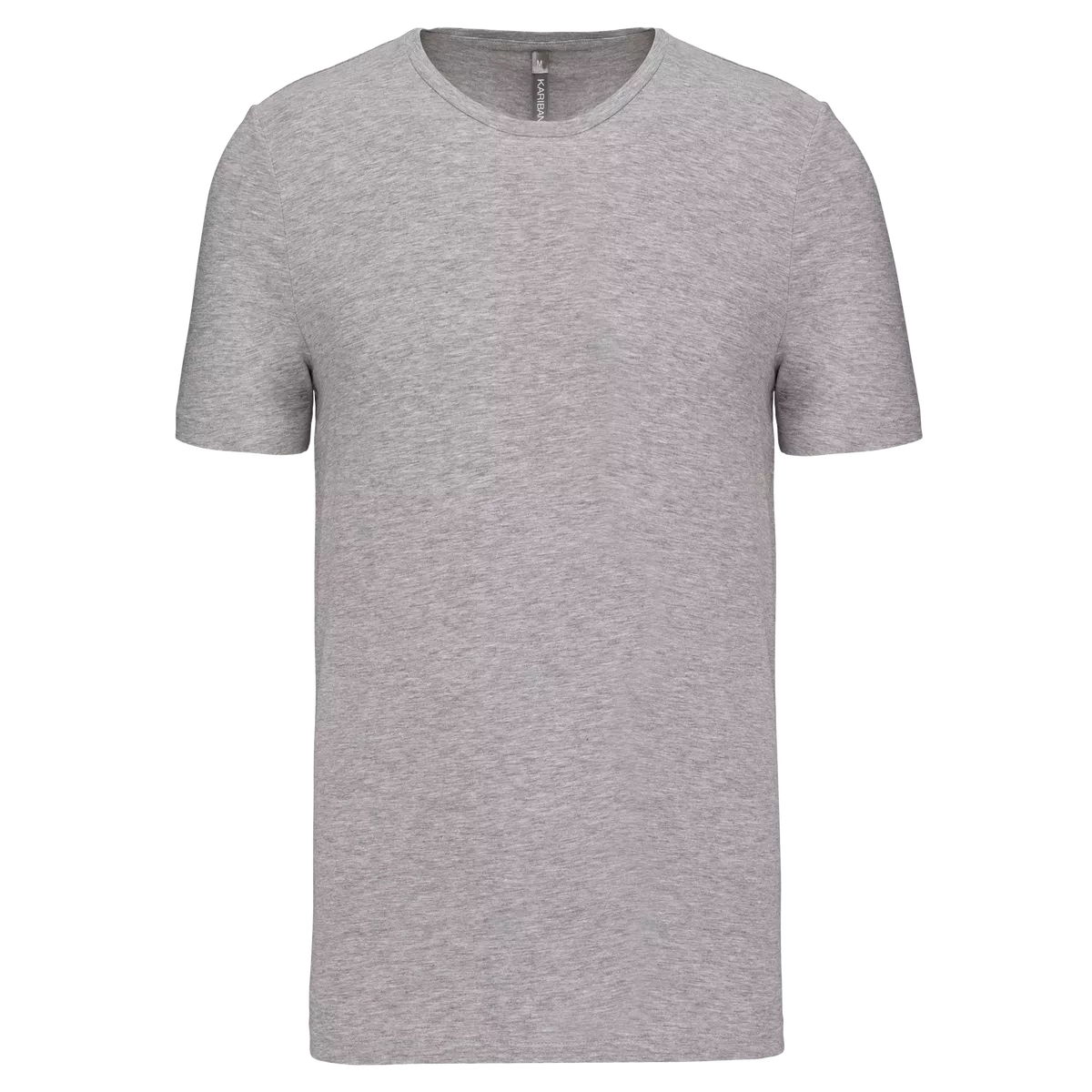 T-shirt ronde hals korte mouwen Light grey heather