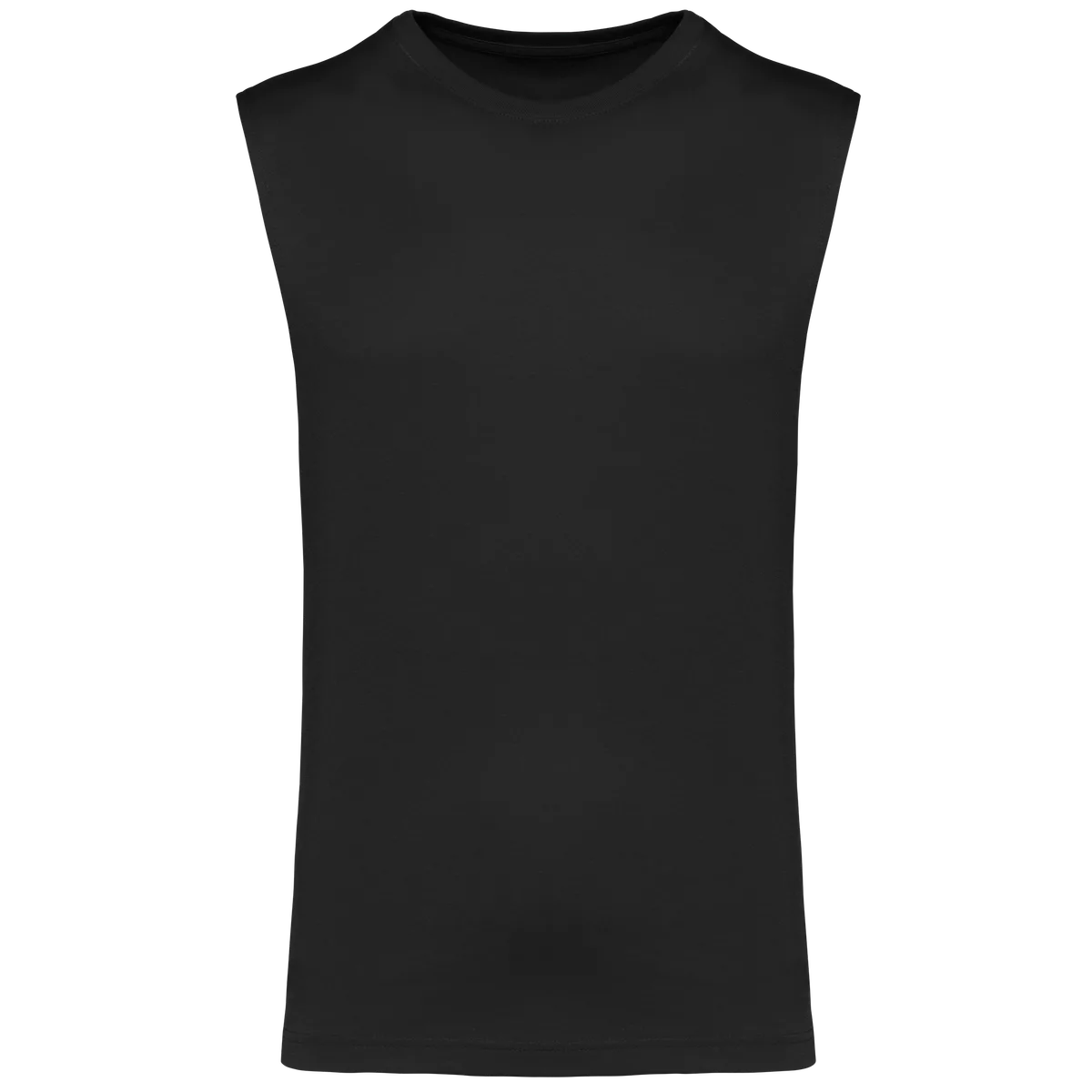 Mouwloos heren T-shirt Bio 150 IC Black