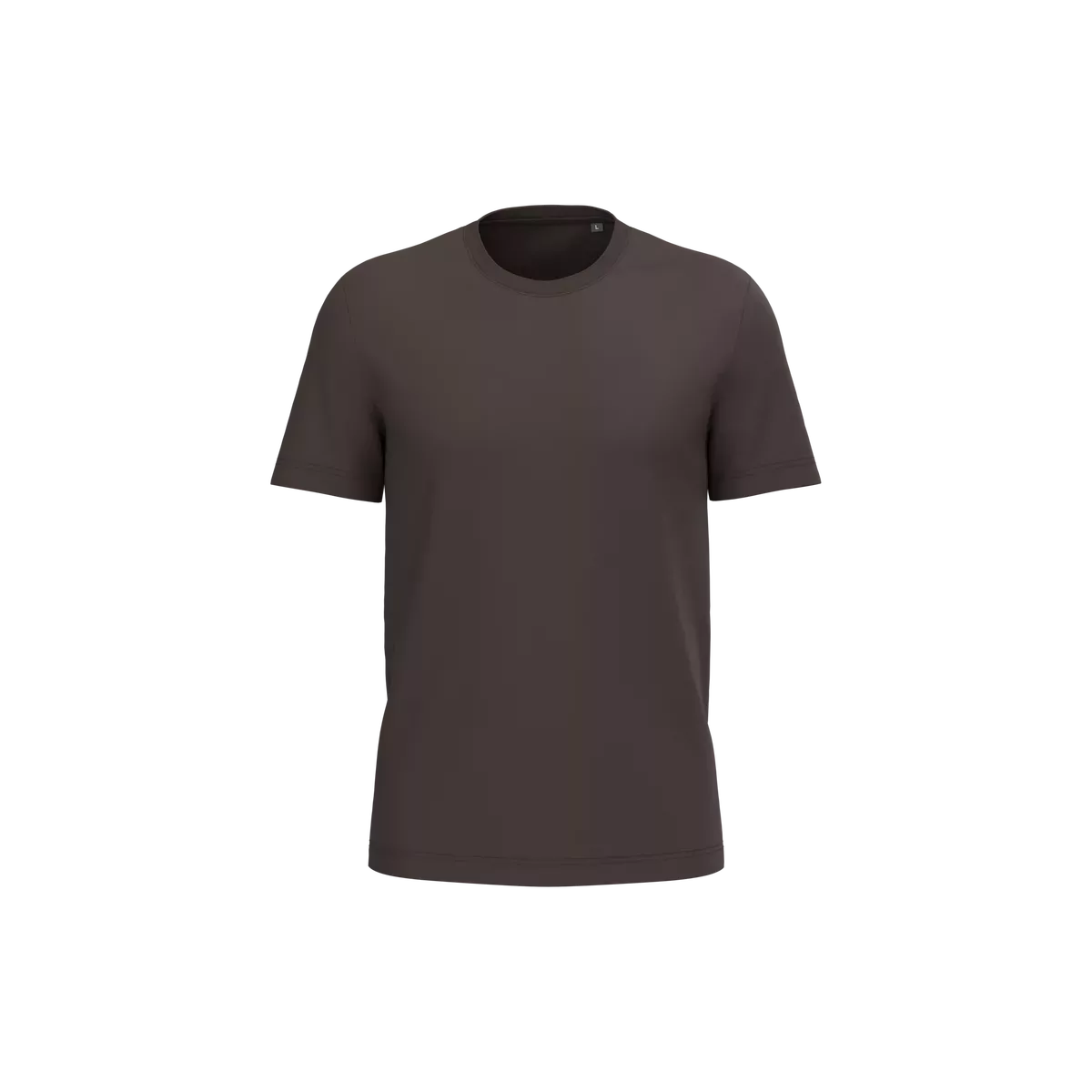 Heren T-shirt Bio150 IC Chocolate