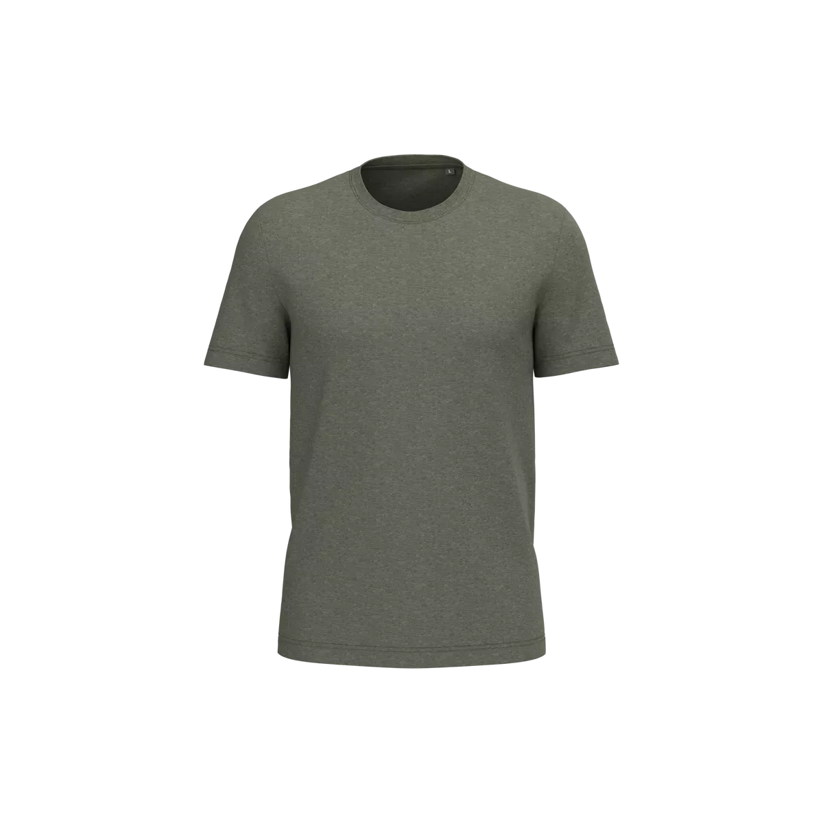 Heren T-shirt Bio150 IC Green Marble Heather