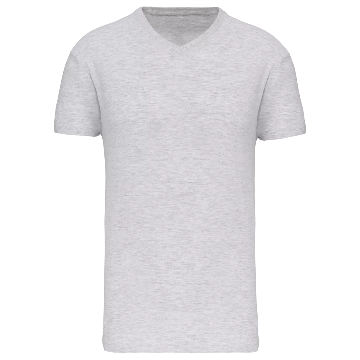 Heren-T-shirt BIO150 IC V-hals Ash Heather