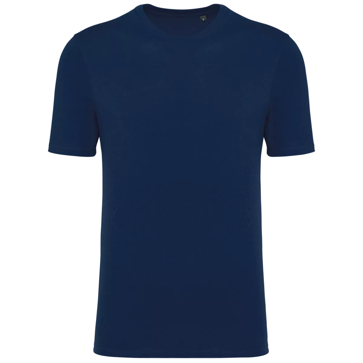 T-shirt ronde hals met korte mouwen uniseks Navy