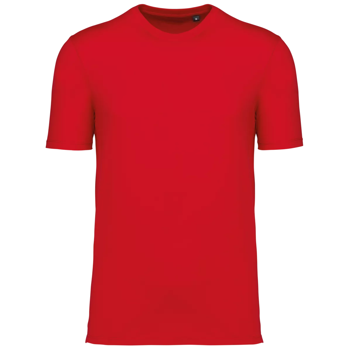 T-shirt ronde hals met korte mouwen uniseks Red