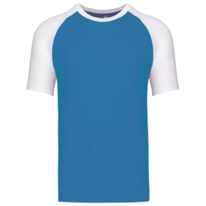Aqua Blue / White