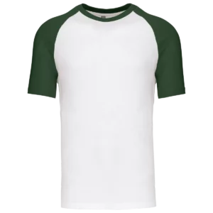 White / Forest Green