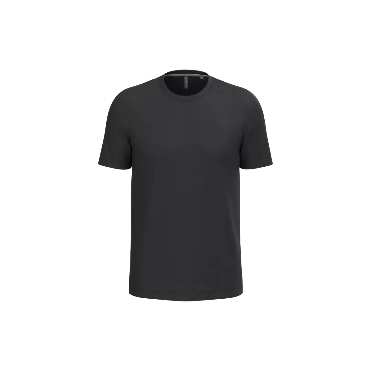 T-shirt ronde hals korte mouwen Black
