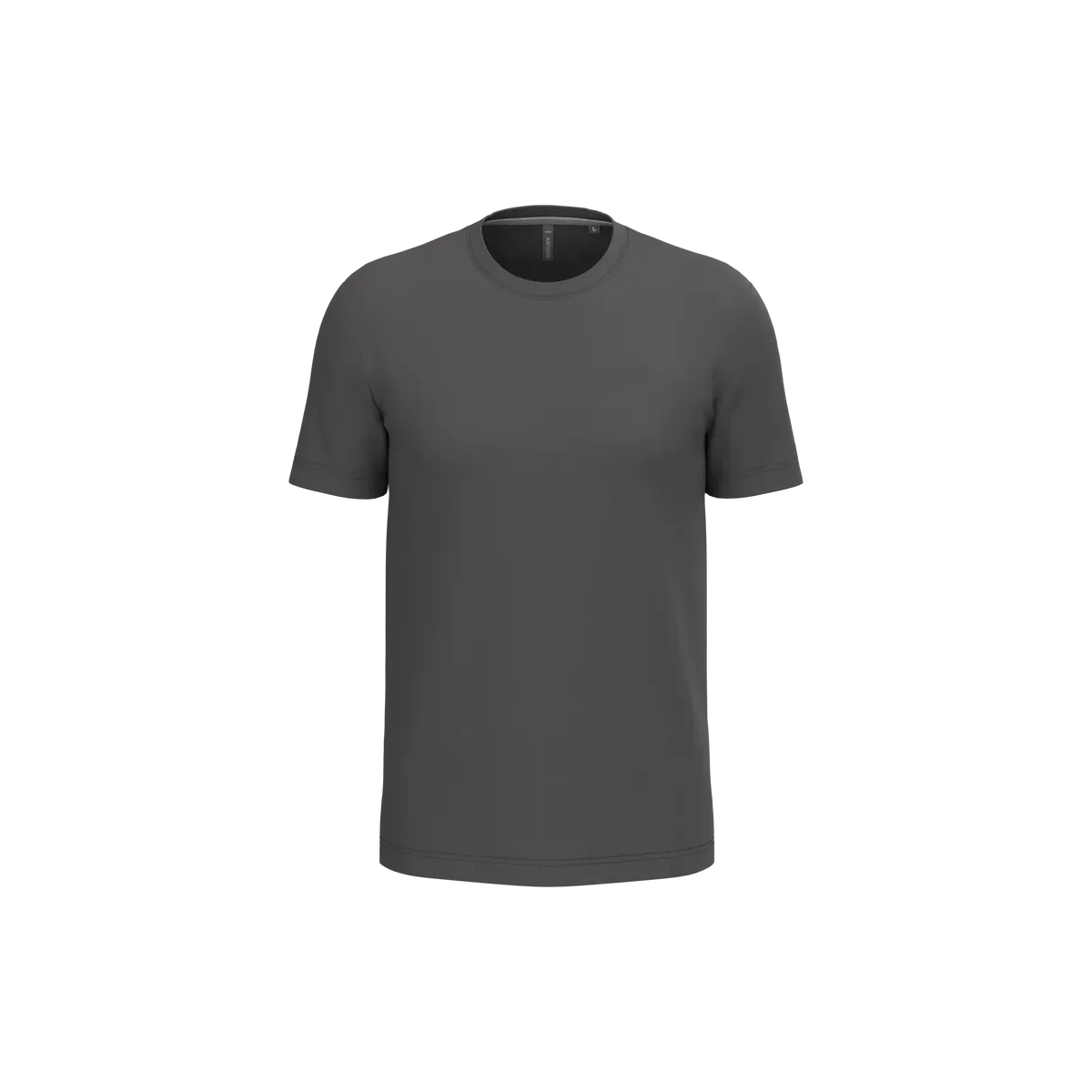 T-shirt ronde hals korte mouwen Dark Grey