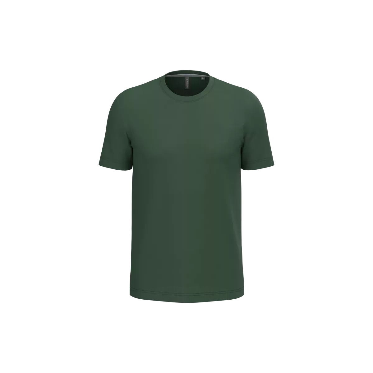 T-shirt ronde hals korte mouwen Forest Green