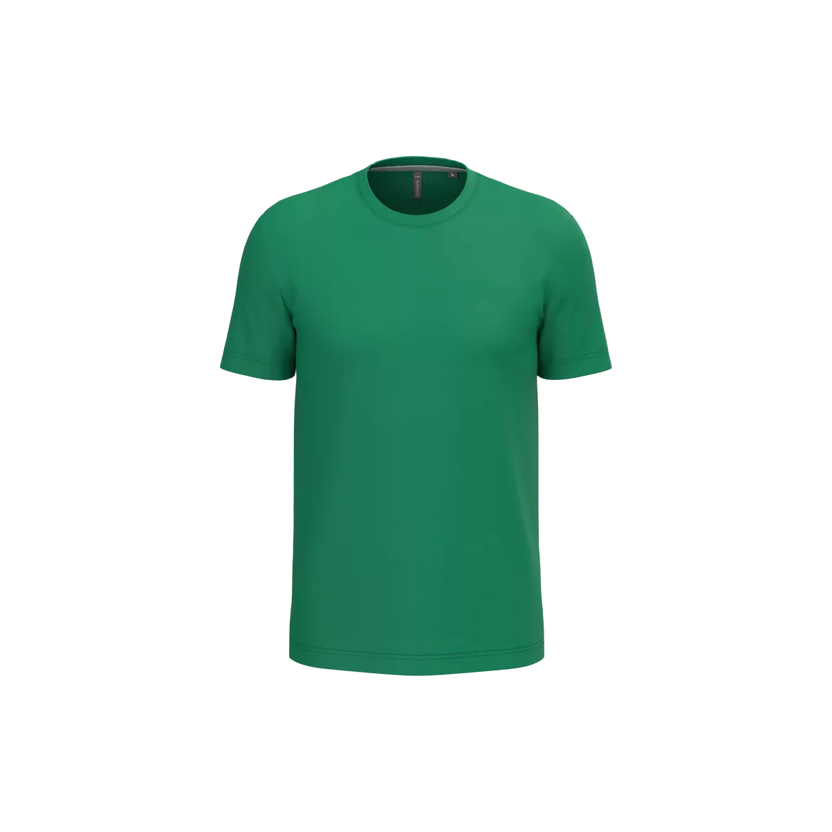 T-shirt ronde hals korte mouwen Kelly Green