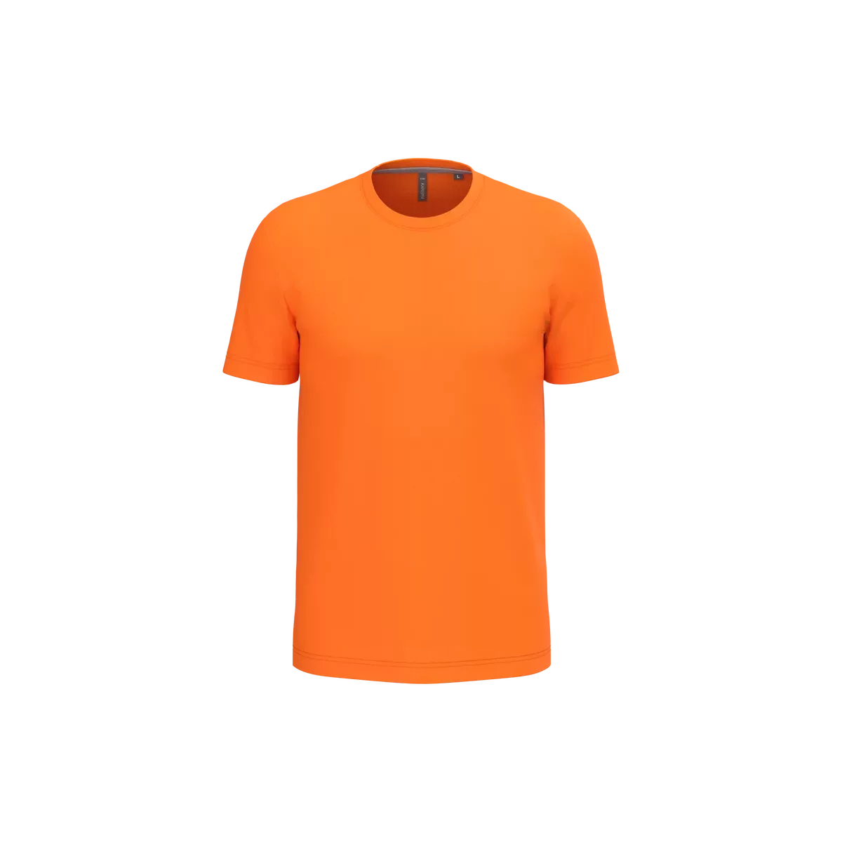 T-shirt ronde hals korte mouwen Orange