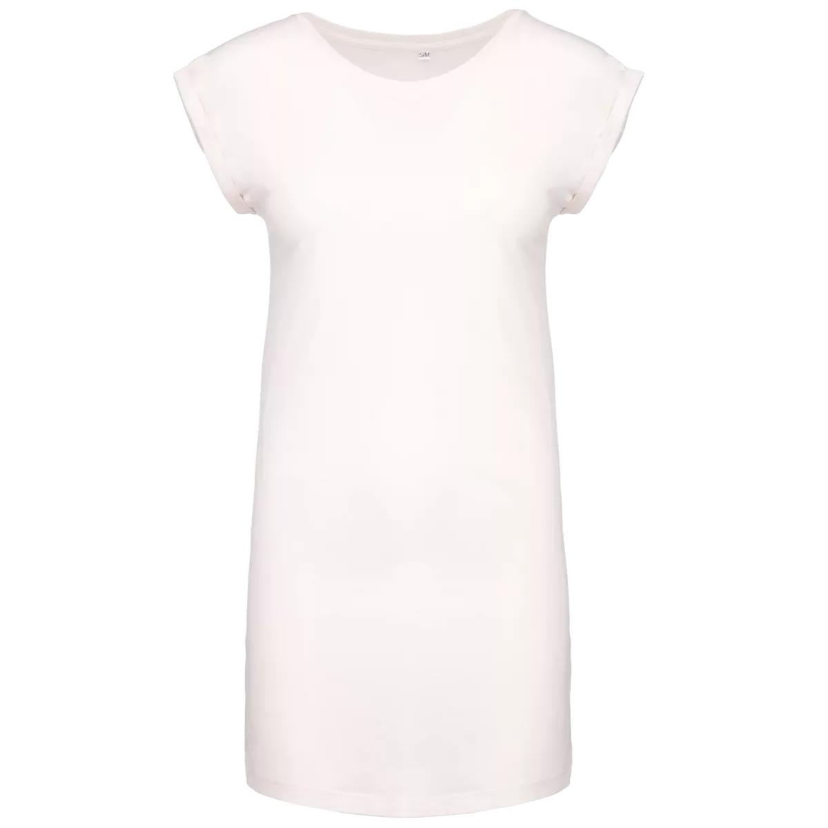 Lang dames-T-shirt Off White