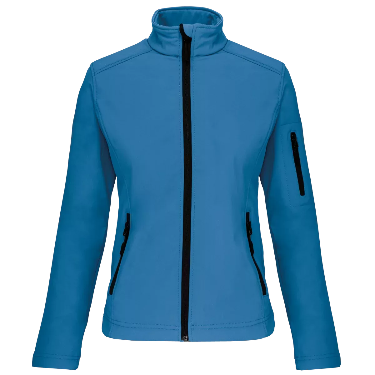 Dames softshell jas Aqua Blue