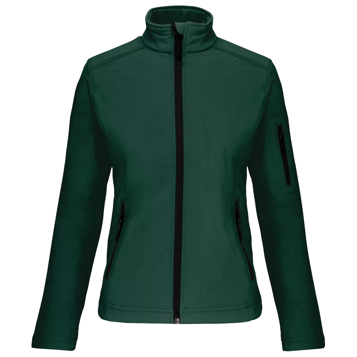 Dames softshell jas Bottle Green