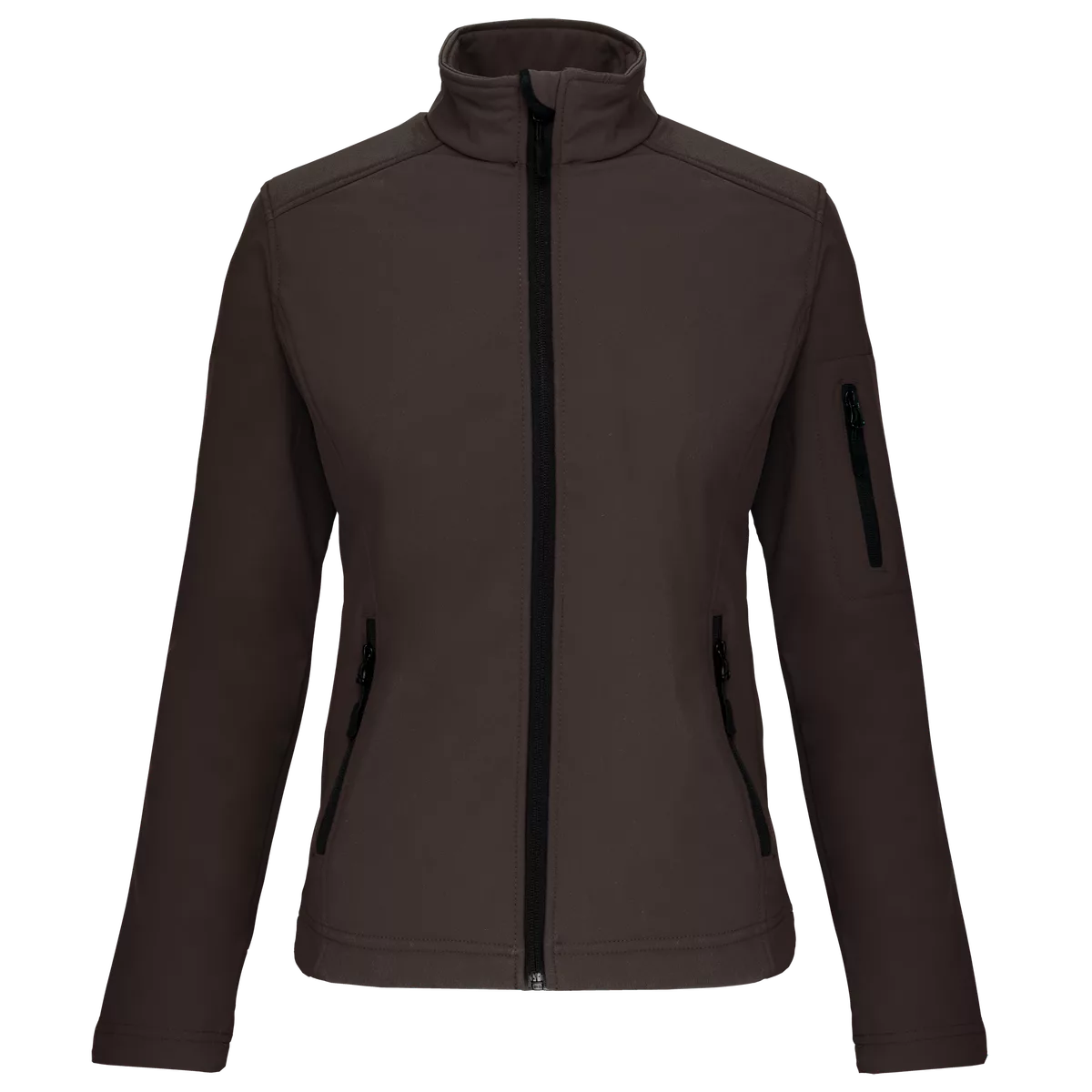 Dames softshell jas Chocolate