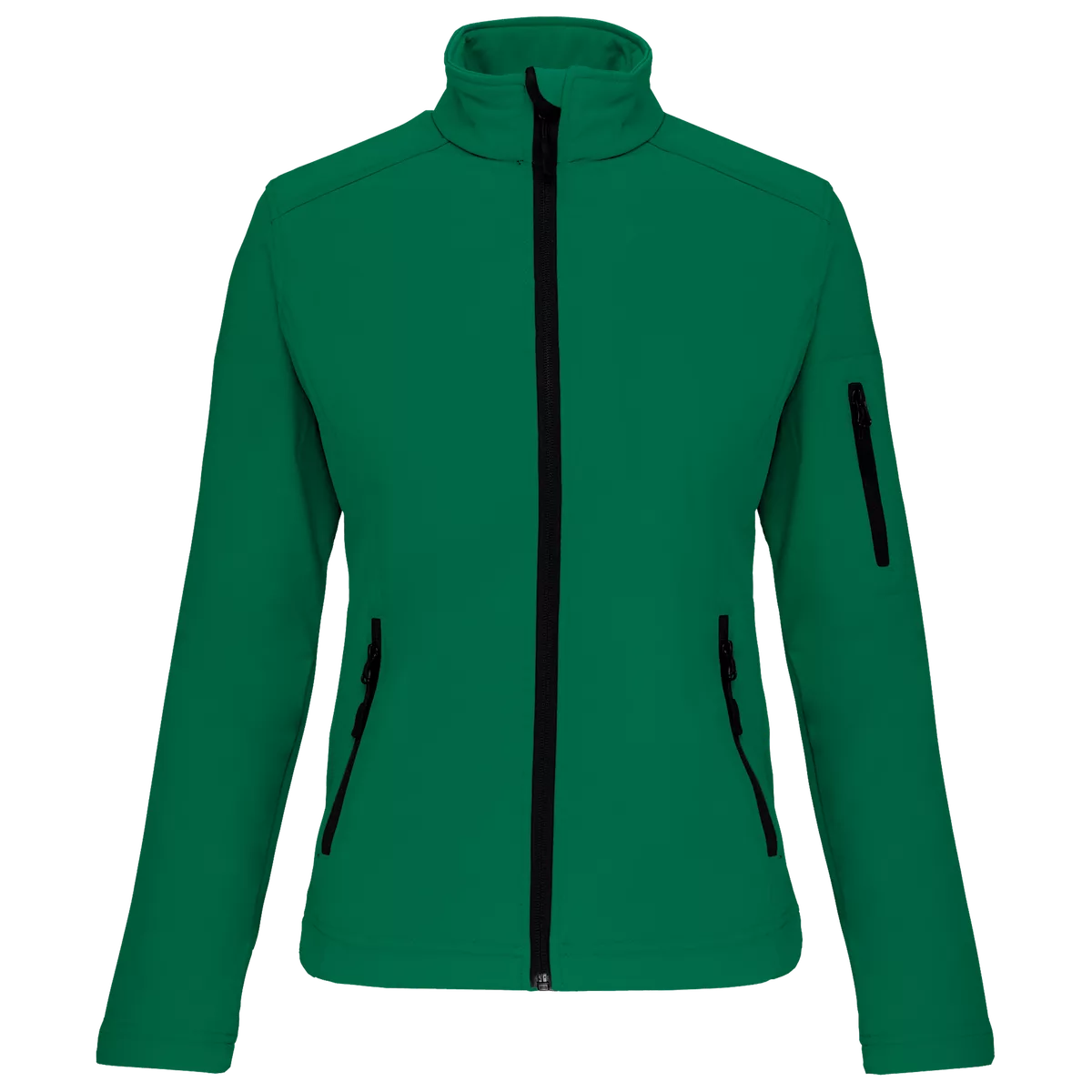 Dames softshell jas Kelly Green