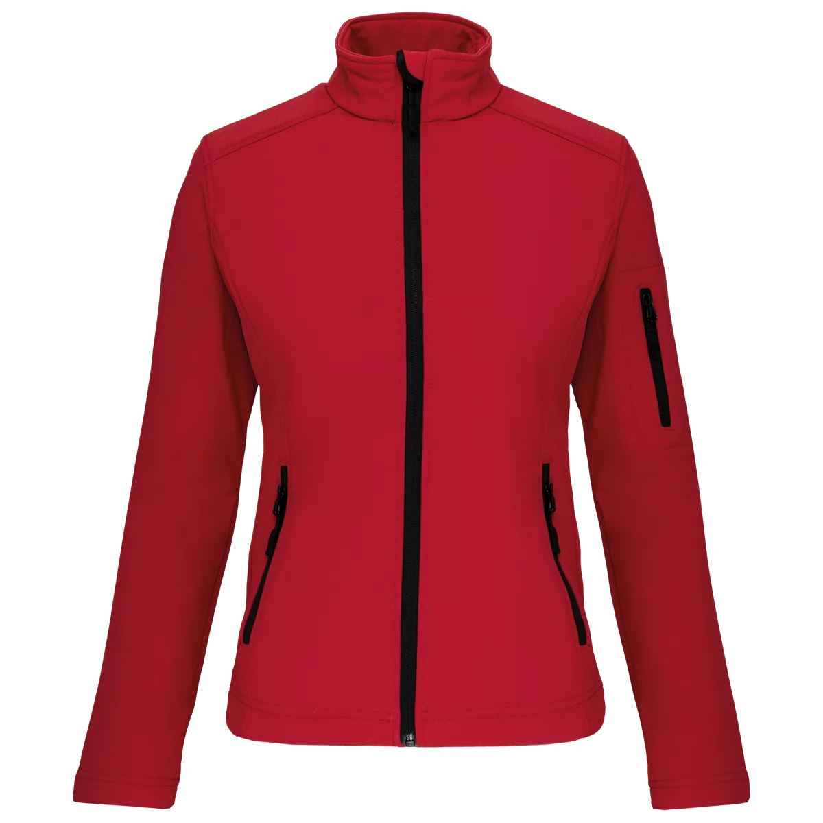 Dames softshell jas Red