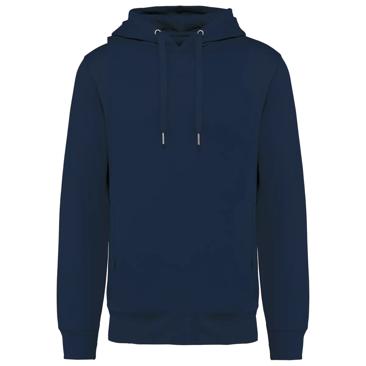 Ecologische uniseks sweater met capuchon Navy