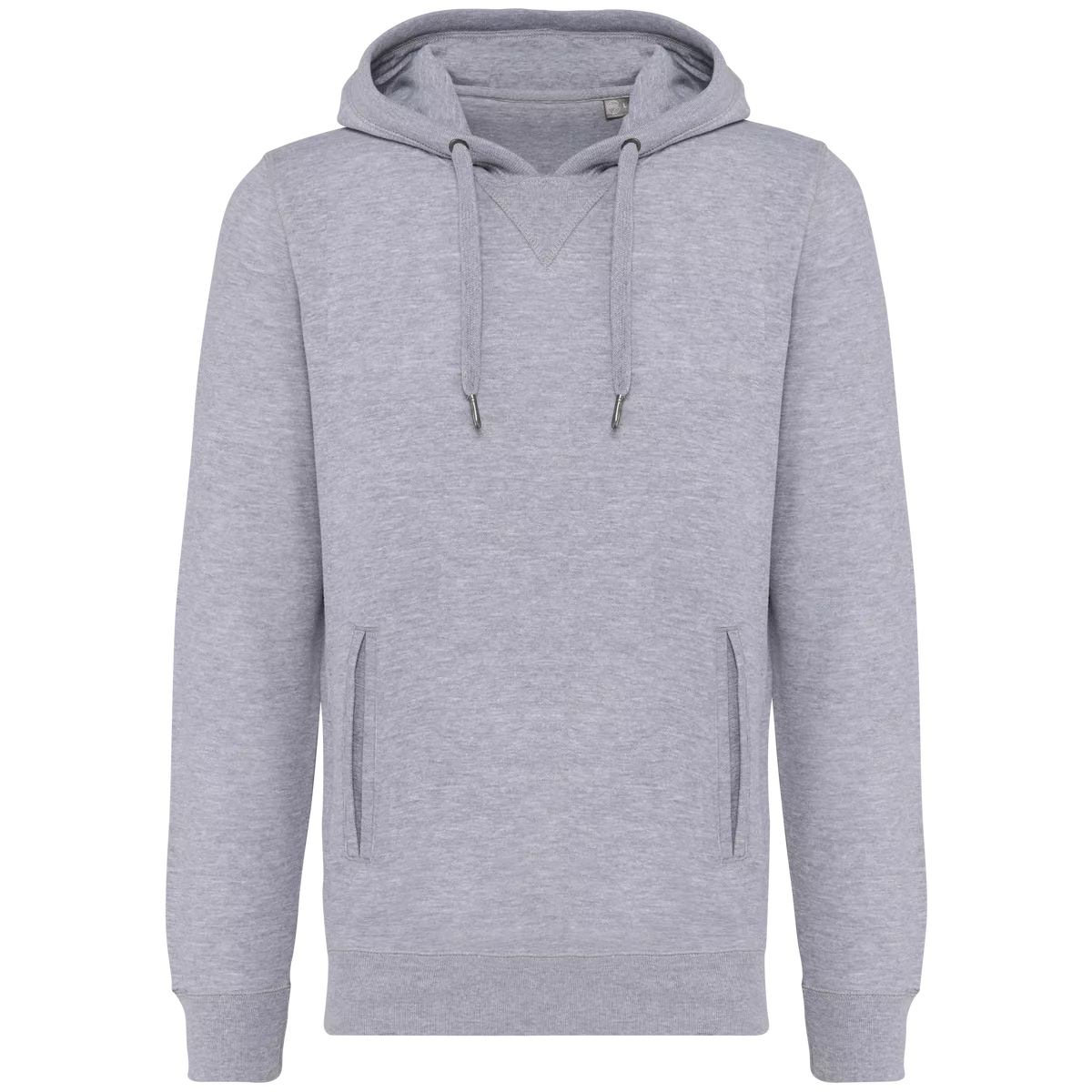 Ecologische uniseks sweater met capuchon Oxford Grey