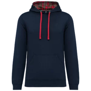 Navy / Red Tartan