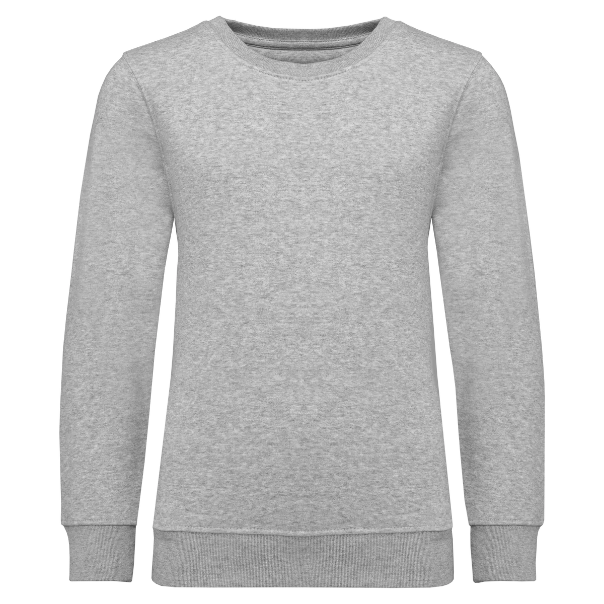 Kindersweater met ronde hals Oxford Grey