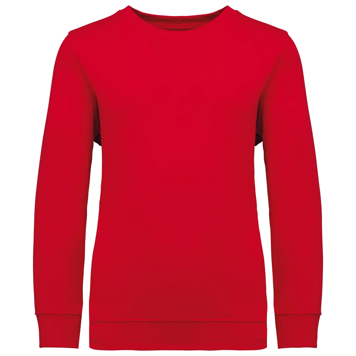 Kindersweater met ronde hals Red