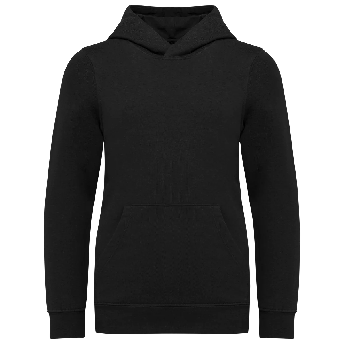 Kindersweater met capuchon Black